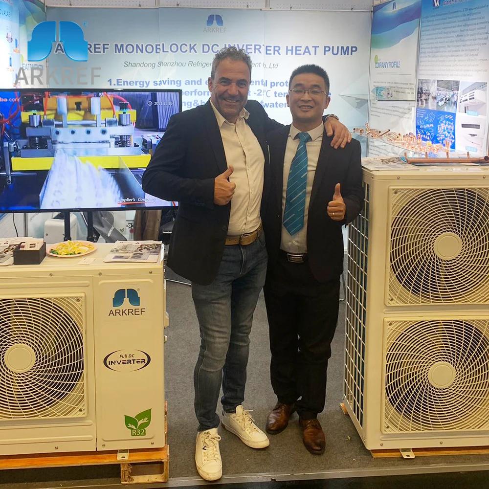 OEM Европа разделенный воздушно-водяной тепловой насос EVI DC инвертор ErP R32 газ WIFI, OEM тепловой насос