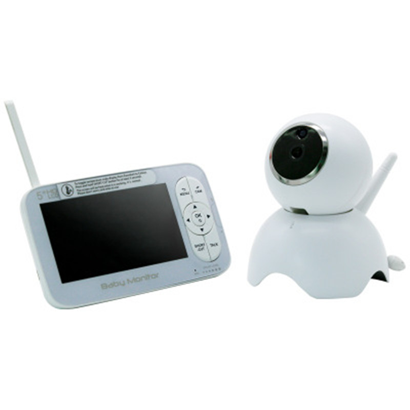 Смарт 5 дюймов LCD HD 720P PTZ аудио и видео няня камера обнаружения ночного видения Колыбельная owlet детский монитор беспроводной