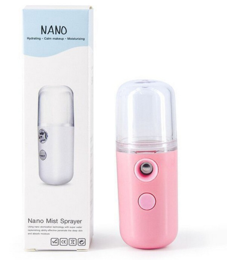 30ML Mini Nano лица распылитель USB Объем резервуара для лекарственных средств уход за кожей лица распаровщик увлажнитель Увлажняющий анти-старения, морщин женской красоты, переводятся с помощью средства для ухода за кожей