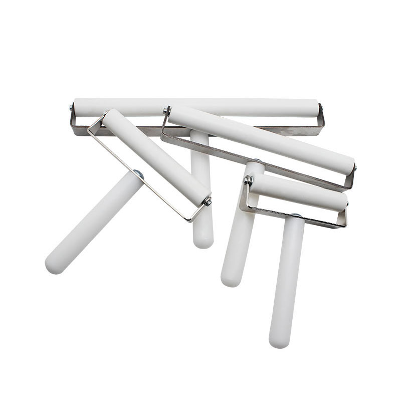 80 100 150 200mm Plastic Silicone Roller Tool For Tablet Phone OCA Film UV Glue Screen LCD Polarizer Sticking Tool