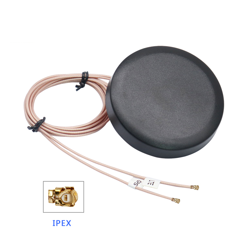 Оригинальный поставщик GPs + BD/ 4G LTE внешний wifi 698 ~ 2700 МГц 1575,42 МГц 7dBi 28dBi Автомобильная плоская gps комбинированная антенна с ipex