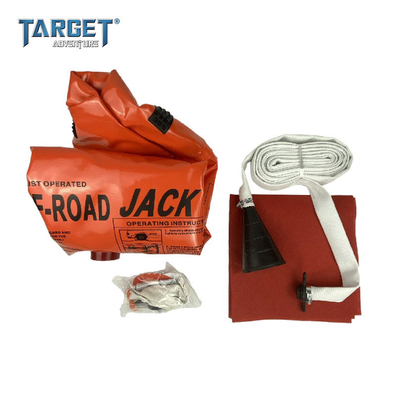 Portable high efficiency 4T capacity 1200D nylon rubber materia car Air lifting Jack