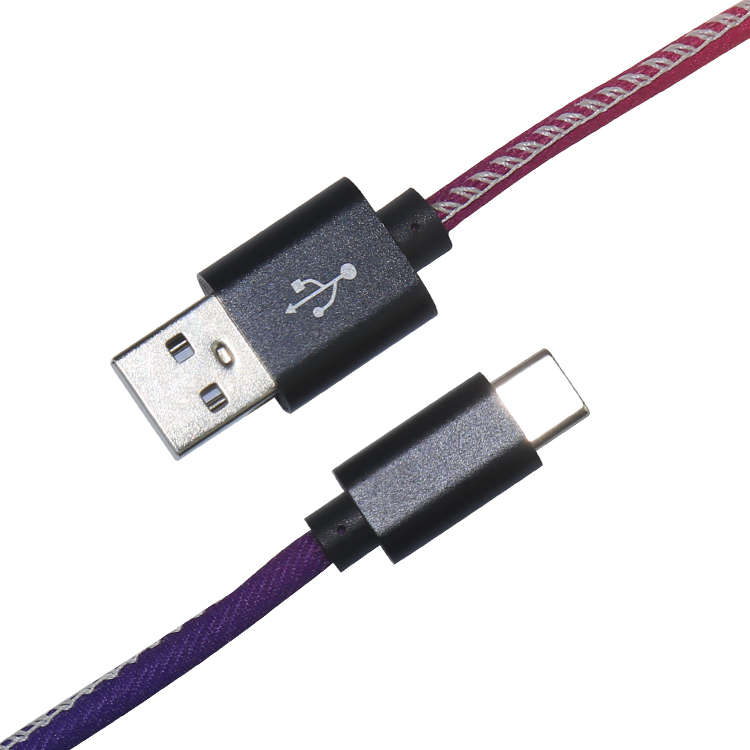 1 м 5A ткань супер высокое качество прочный Быстрая Зарядка Тип C для USB зарядный Дата-кабель Тип C зарядное устройство