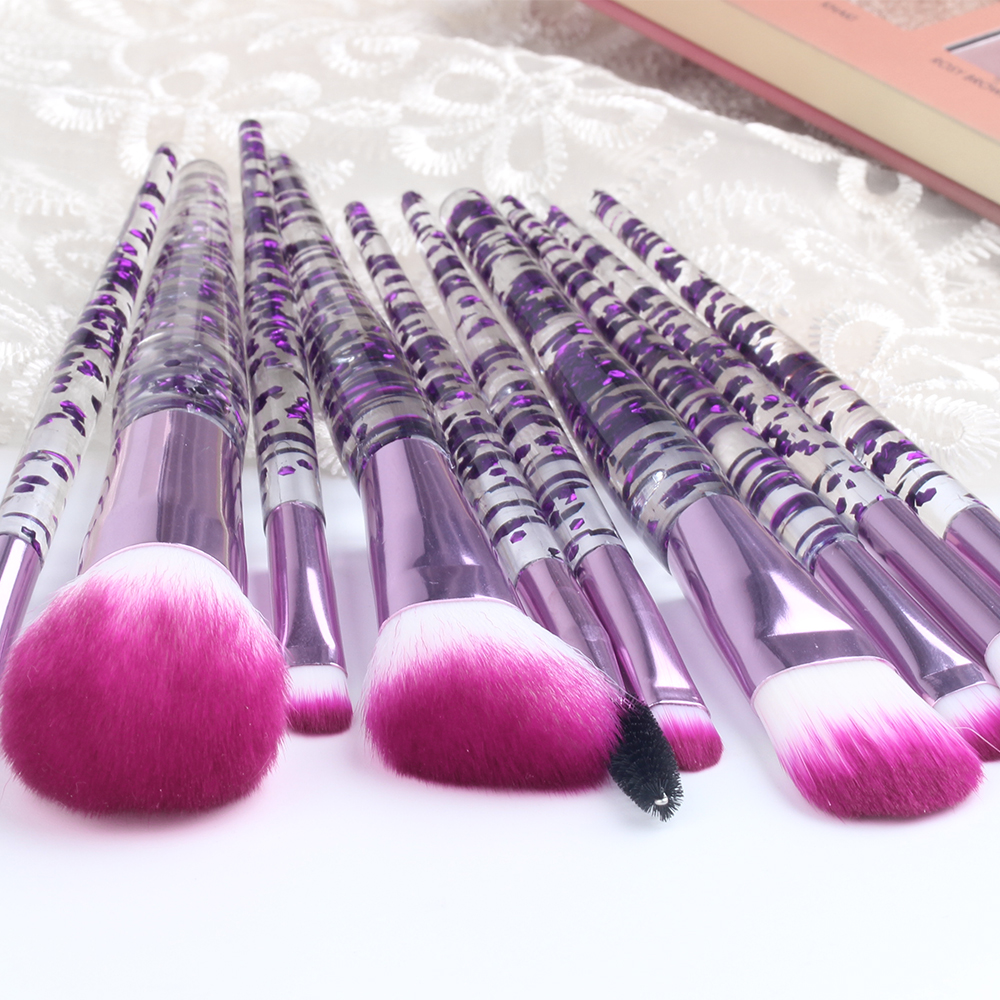 OEM Custom Logo Cosmetic Brush Natural Hair Private Label Professional Makeup Brush Set