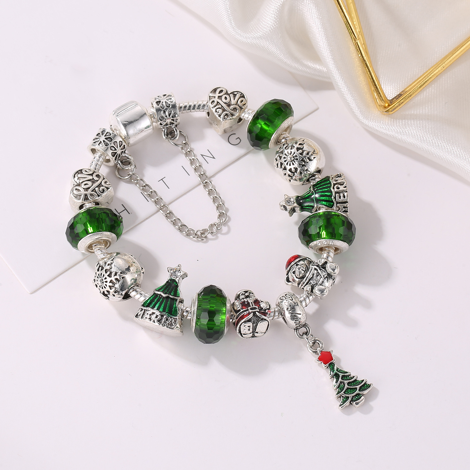 christmas jewelry set bracelets weihnachten noel papa noel navidad adornos de navidad navidad 2021 natal