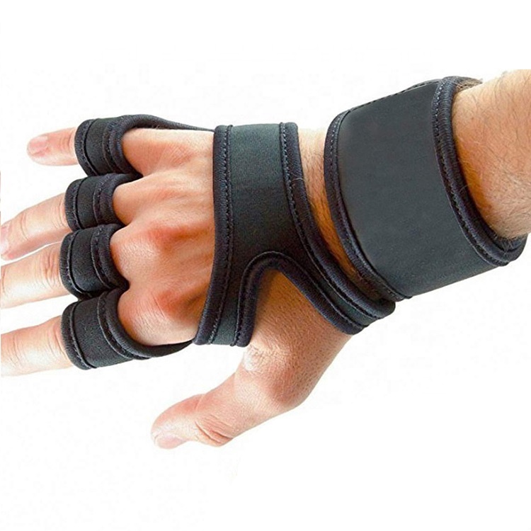 Custom body building sport gym workout weightlifting fitness gloves for male