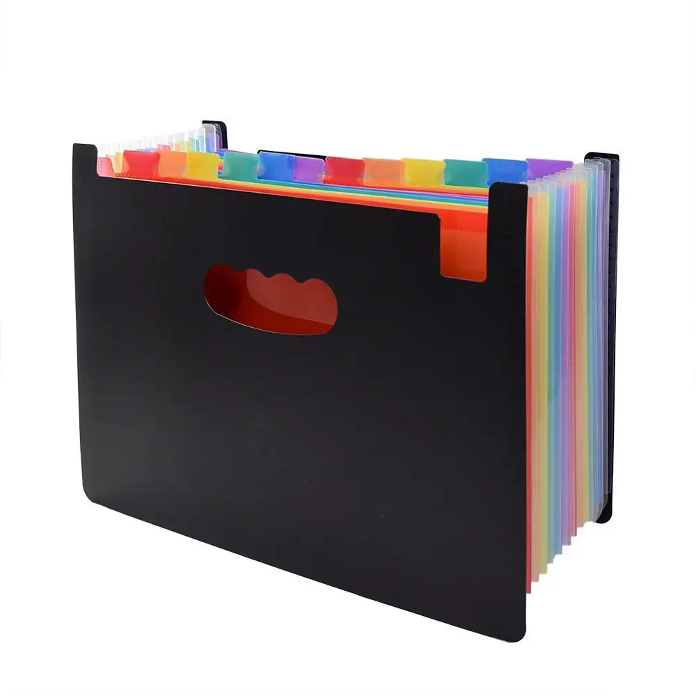 Accordion Wallet Folder 13 Pockets A4 File Organiser Expanding File Folder