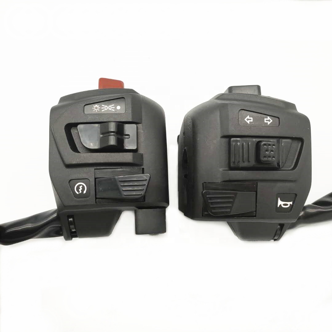 Модифицированный мотоциклетный переключатель NMAX155 NMAX125 NMAX с подсветкой, синий светодиодный переключатель аварийной фары для yamaha nmax155 2016-2019