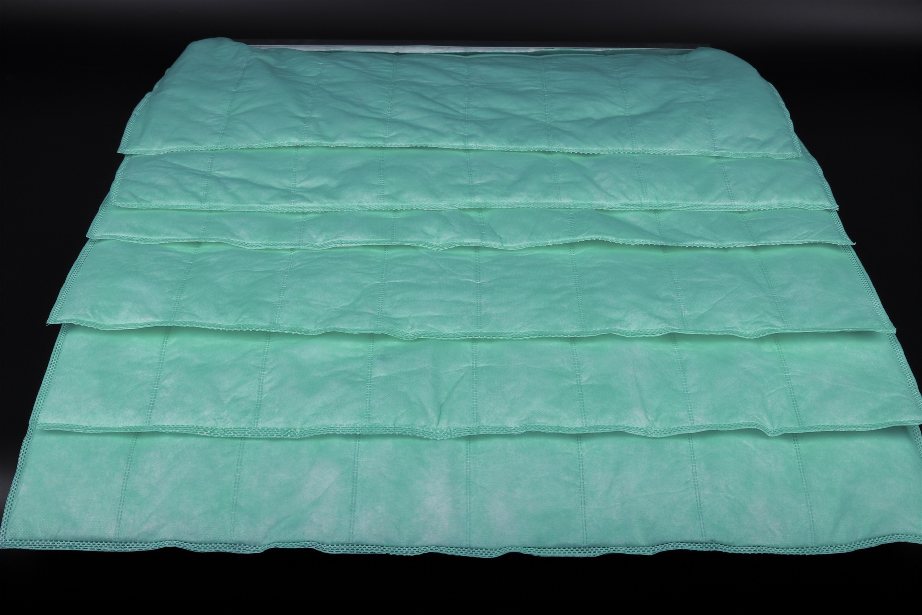 China Supply Big dust holding capacity synthetic medium efficiency bag pocket air filter