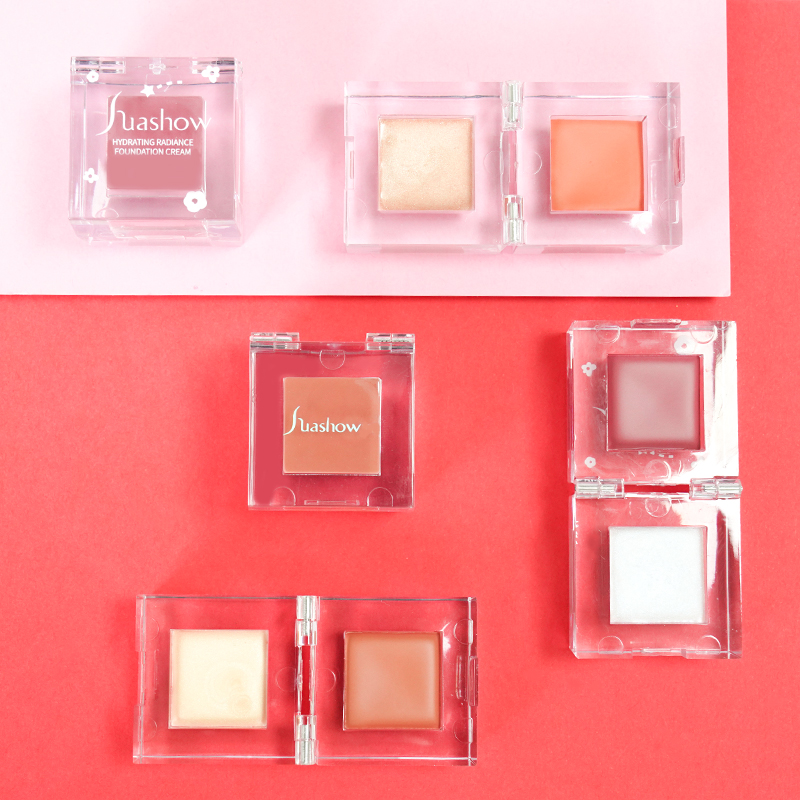 High quality blush cream highlight cream 2in1 Icy highlighter and blush cream