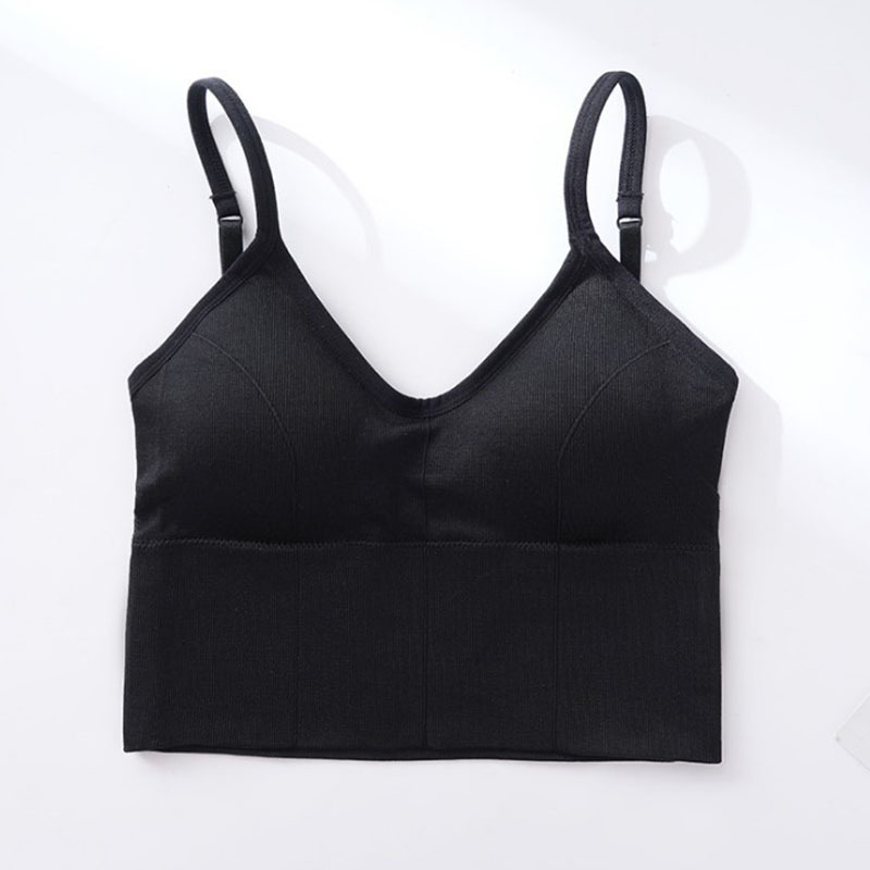 U back chest sports high quality seamless braTube Top Wrapped Chest Girl Lady Vest Seamless Bra