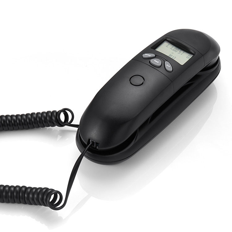 Caller ID Hotel phone home office phone small extension desk wall dual-use phone