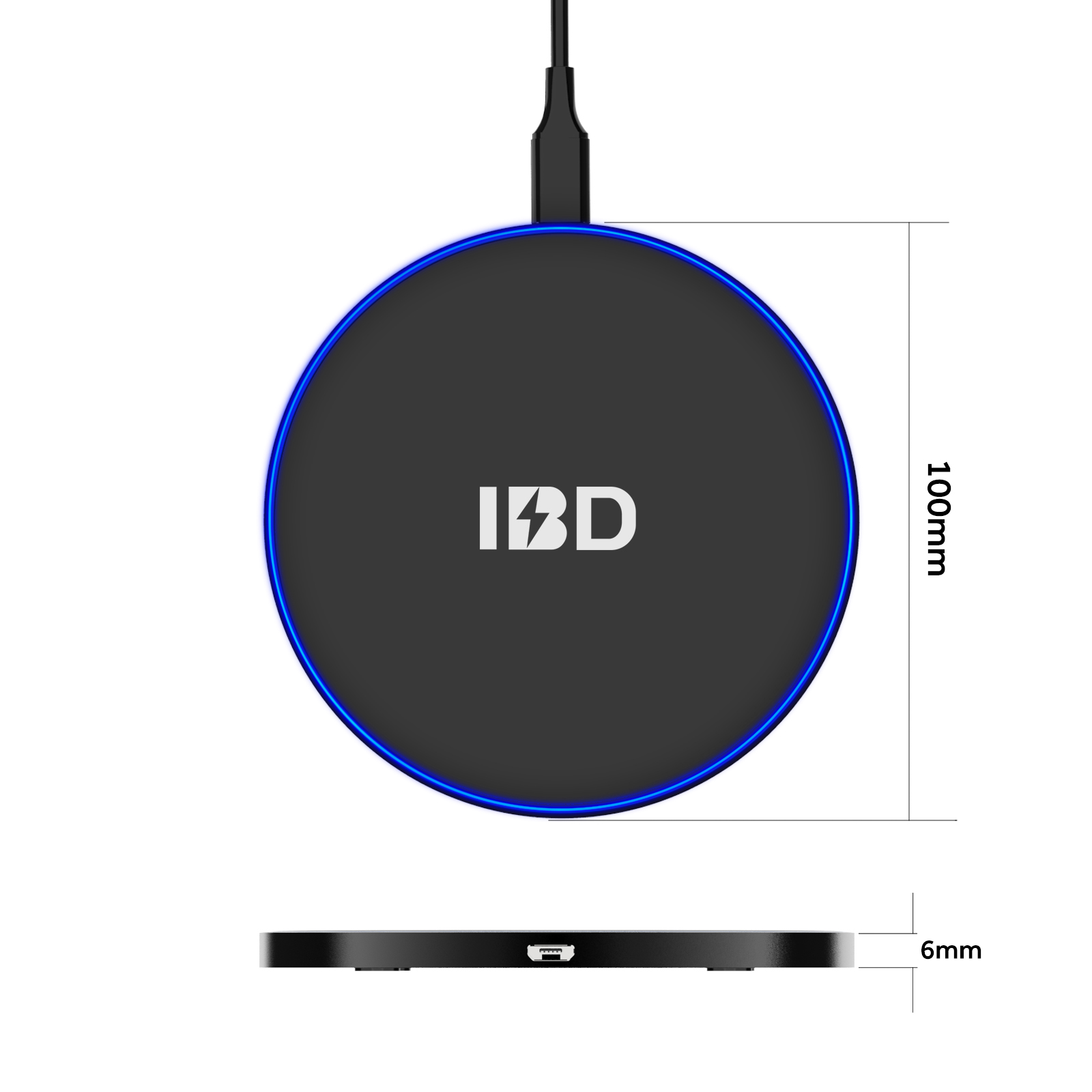 Smartwatch Wireless Charger Aluminium Led Vehicle Wireless Charger Duo Multi Charger Wireless Car