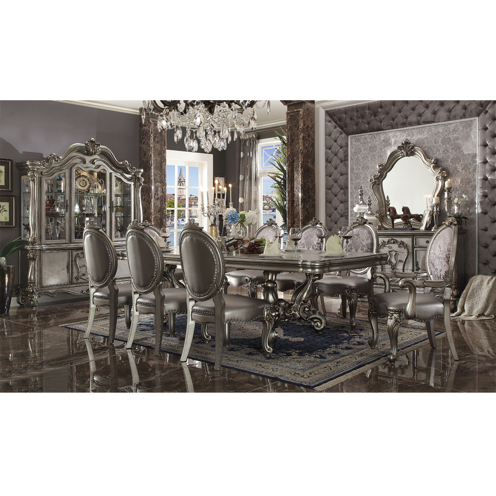 marble dining table Hot Selling Bar table Set Dining Table with Storage cabinet for Dining Room