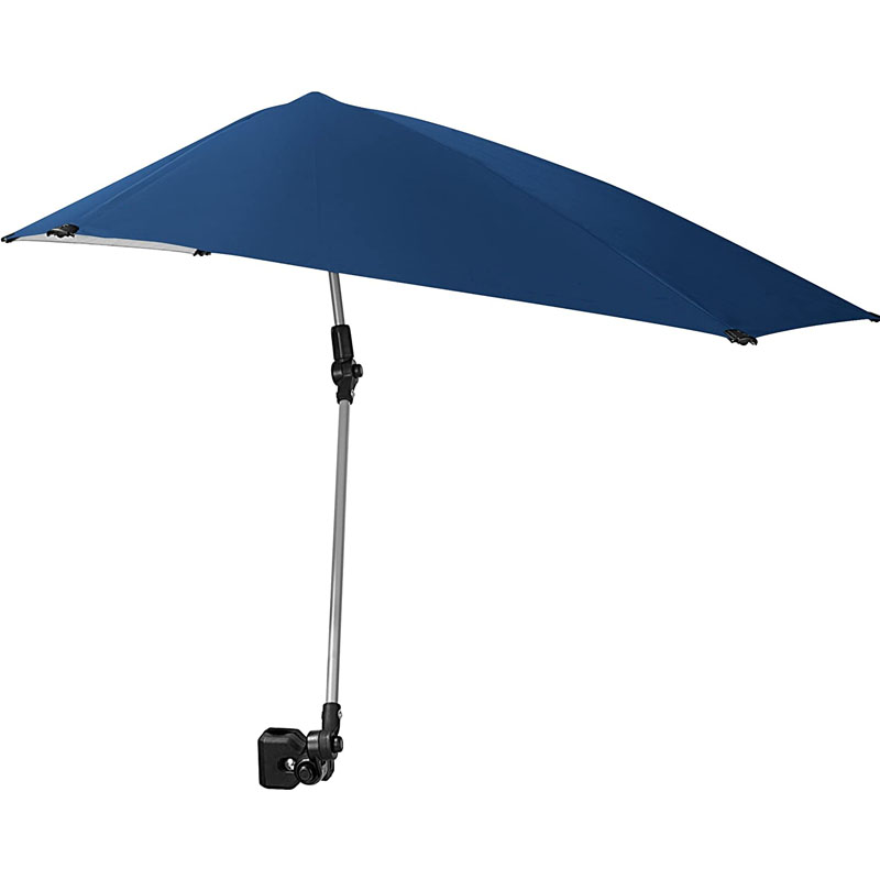 High Quality Suppliers SPF 50+ Fishing Chair beach chair outdoor table chair revolving Adjustable umbrella with Universal Clamp