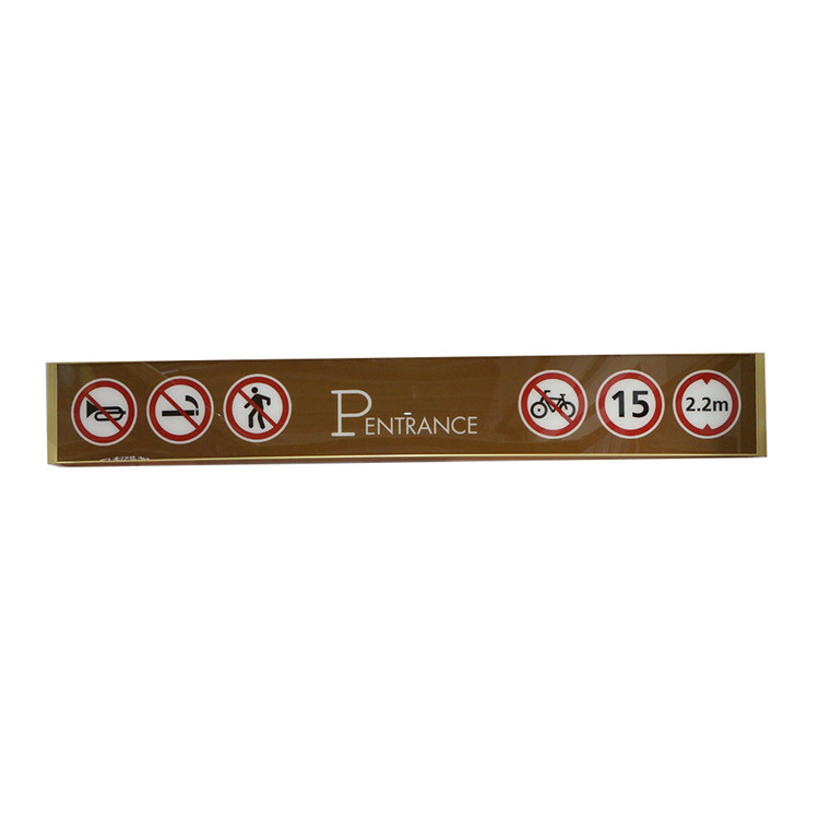 Custom Outdoor and Indoor Directional Sign Board Signage Led Light Box
