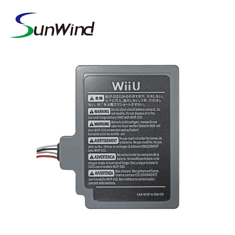 Аккумуляторная батарея для Nintendo Wii U 1500 мА/ч, 3,7 V геймпад батареи WUP-012 зарядное устройство WUP-010 wup-013 wup-001 WUP-002 батарея