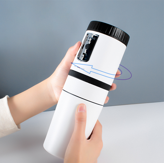 Автоматическая Роторная Кофеварка Zigo, USB-зарядка, портативная мини-кофеварка с фильтрами