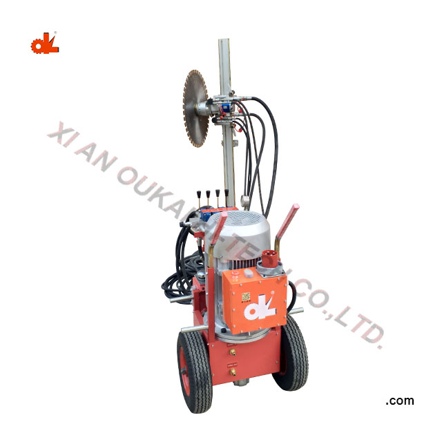 25 Kw wall sawing for concrete cutting
