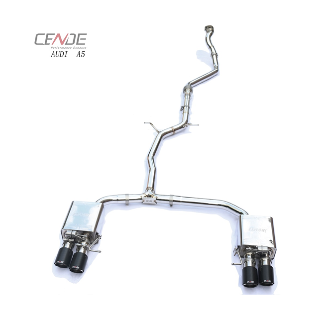 Новая система наконечников глушителя Cende Valvetronic для выхлопных газов Audi a4 b9 b8