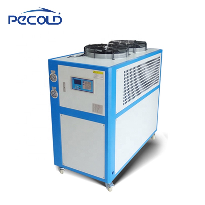 Промышленный охладитель воды малой серии 1HP 2HP 3HP 5HP 6HP с воздушным охлаждением, охлаждающее оборудование, промышленный охладитель