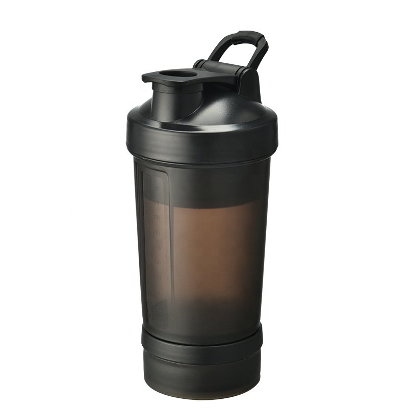 High Quality Multi-size Fashion Plastic Outdoor Sports Gym Protein Shaker Bottle