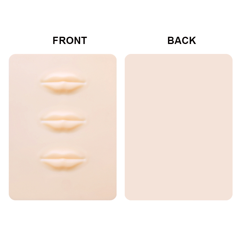 Tattoo Microblading Lip Thick Silicone Template 3D Stereoscopic Microblading Permanent Makeup Training Pmu Practice Skin