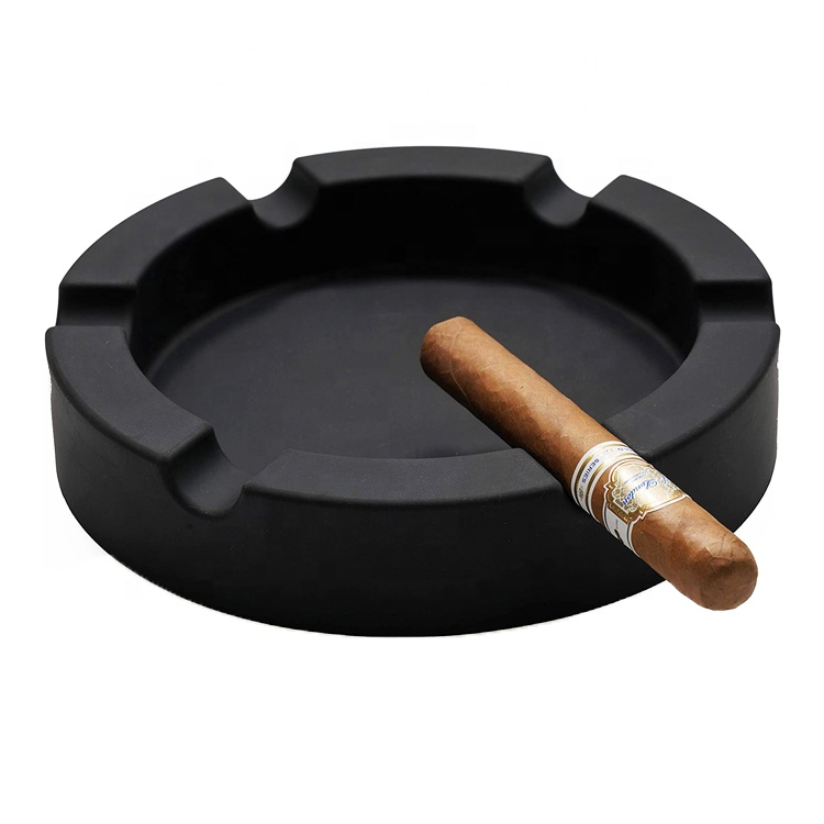 Large Unbreakable Heat Resistant Silicone Big Ashtray Square Ashtray Large Outdoor Silicone Ashtray