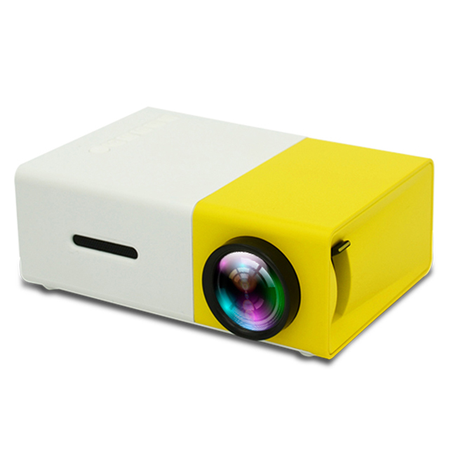 2021 new projector yg300 home HD 4K clear daytime wall projector office mini home theater