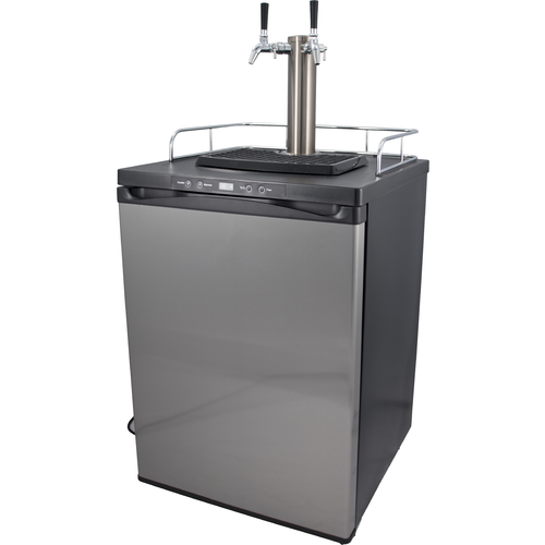Stainless Steel Beer Keg Cooler Dispenser Machine Kegerators For Bar Sale