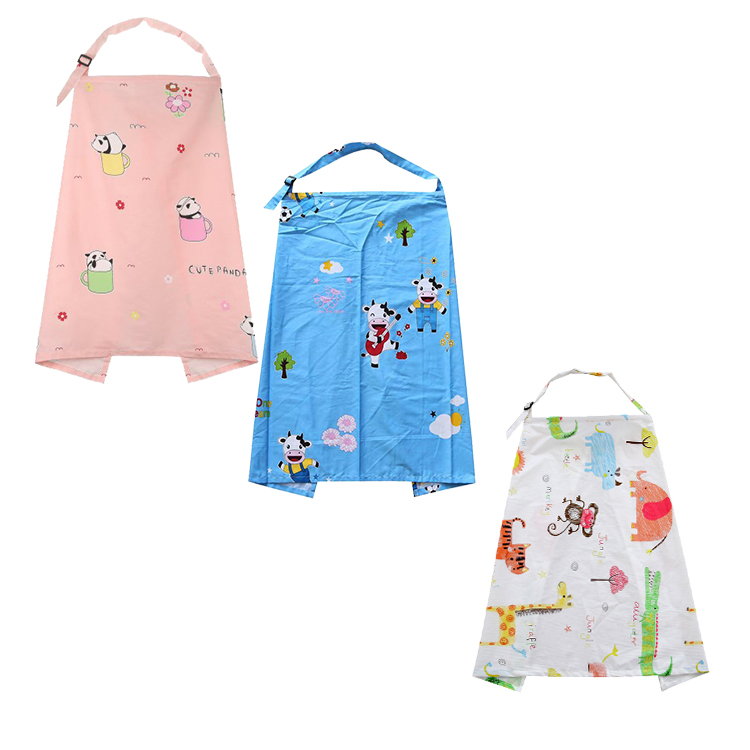 Famicheer BSCI custom cotton nursing cover blanket for newborn