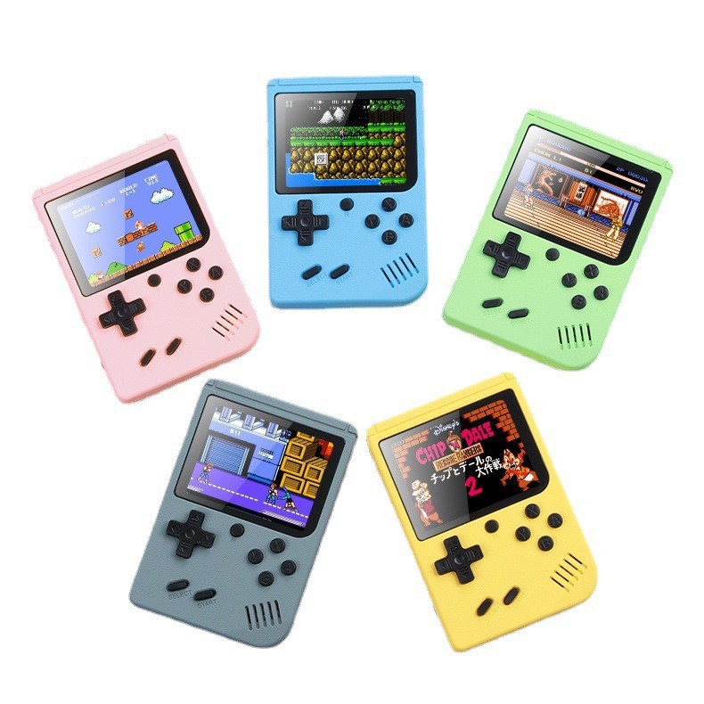 500 Games Handheld Portable Game Player 3 Inch Big Screen Video Game Consoles Two Players With TV connect
