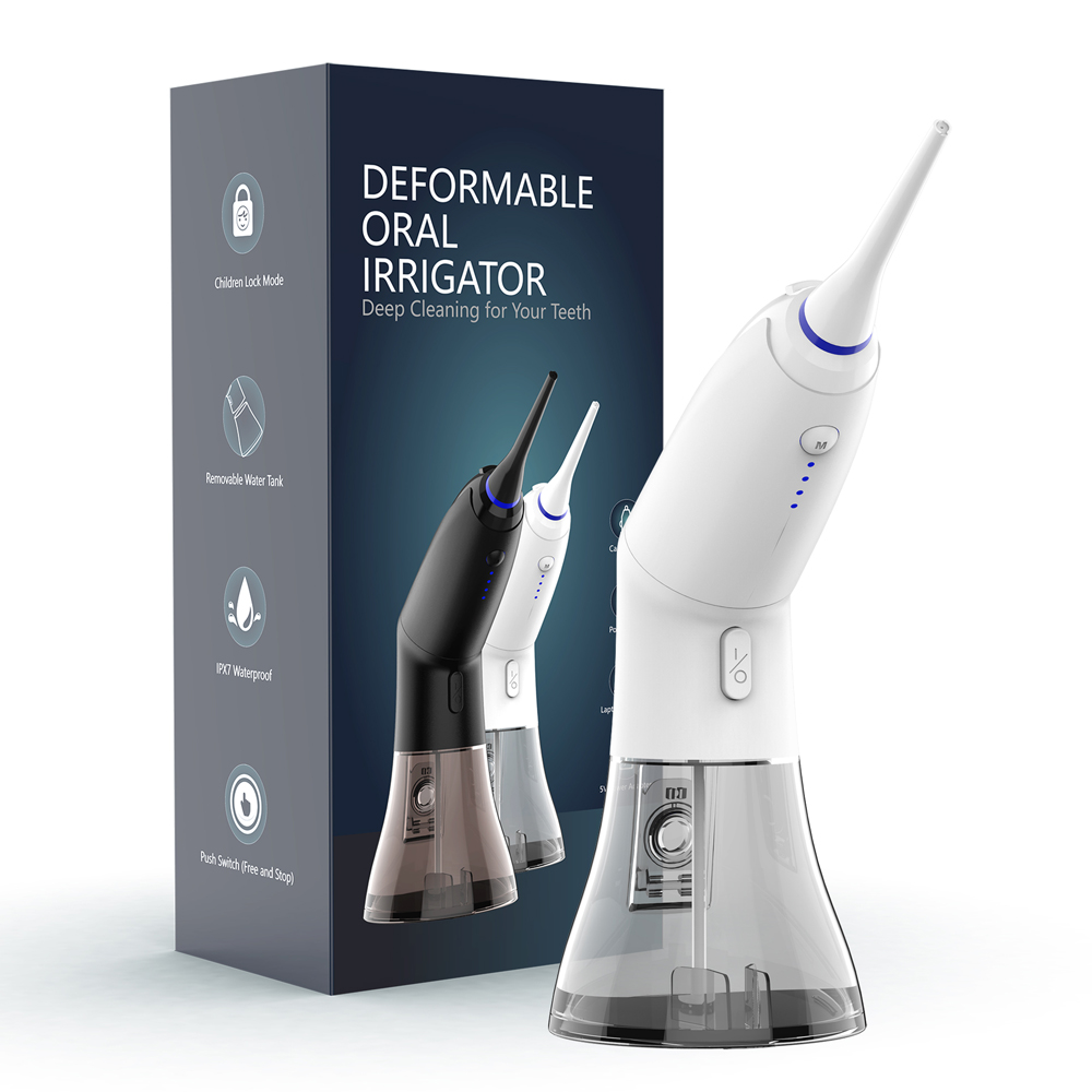 Dental Care Water Flosser for Travel and Home Use Rechargeable Water Flusher for Dental Oral Gum Tooth Flosser