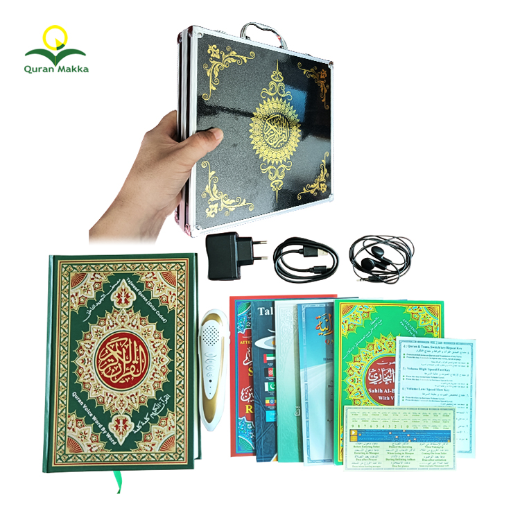 Мусульманское обучение ислам святая книга точка ридер ручка MP3 ресивер Tafseer Farsi считывающий плеер M10 Цифровой тайвид Al Коран читать ручка