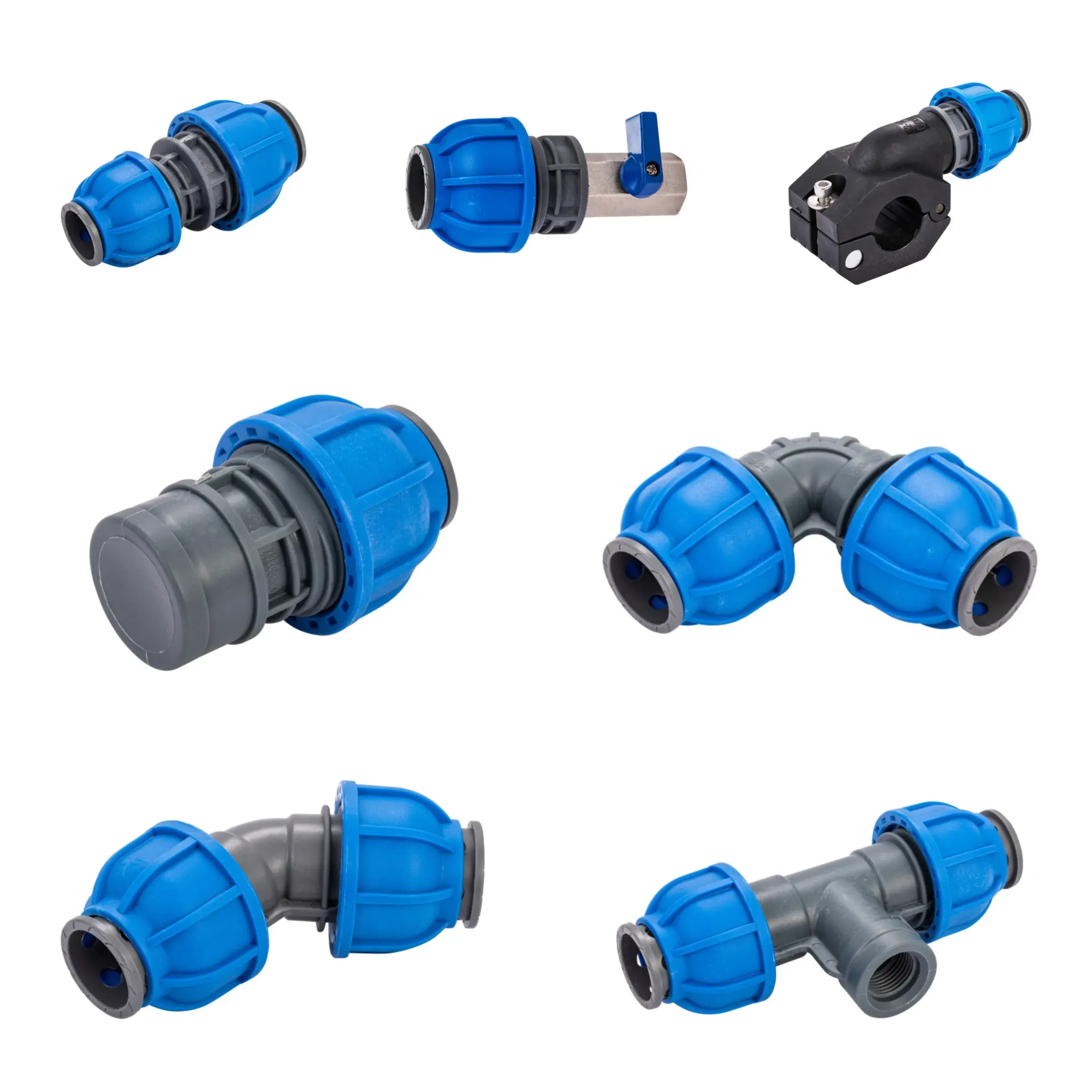 DN20 DN25 Nylon Pneumatic Fitting Quick air Connectors Compressed air Pipe Fittings