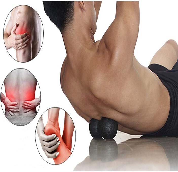 Extra Firm Custom EPP Foam Massage Peanut Duo Ball