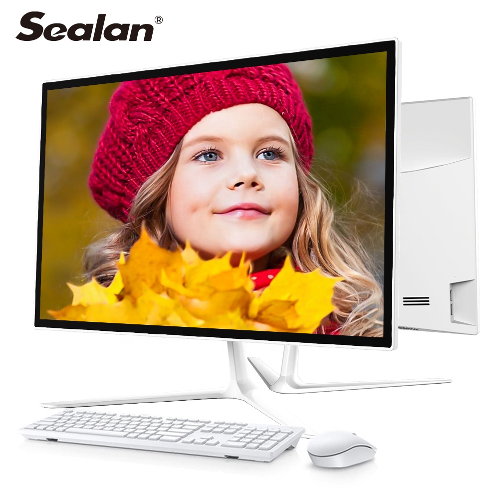 SEALAN 19 дюймов 4G все в одном ПК 19,5 дюйма 2 Гб ОЗУ 320 Гб HDD сенсорный экран компьютер CCTV монитор ПК все в одном компьютеры