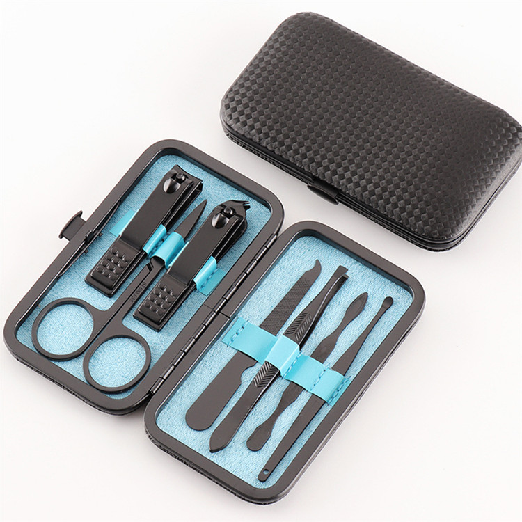 Professional Pedicure Set stainless steel 7pcs Nail Clippers Manicure Set