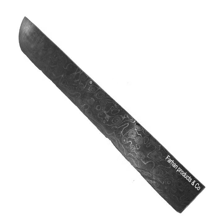 Дамасская стальная заготовка (0,120) 1,25x11,5