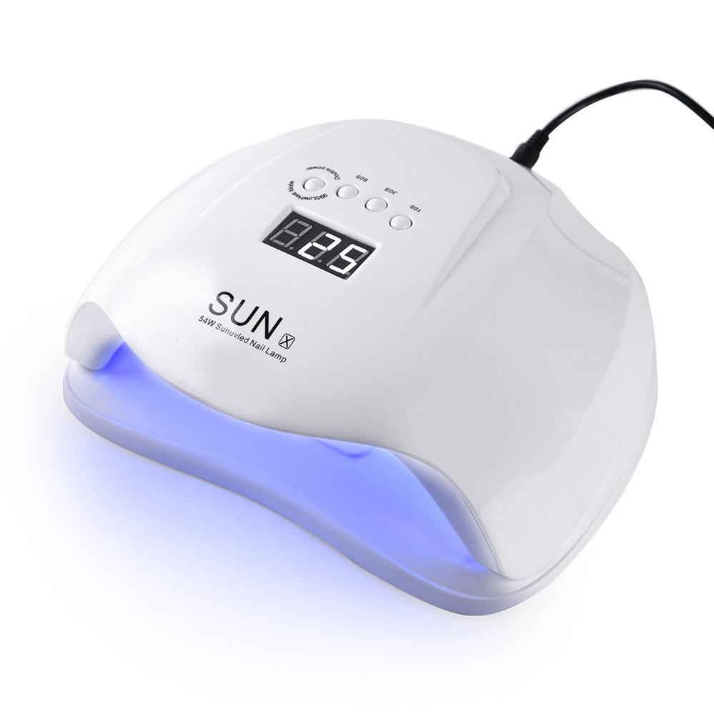 Новое поступление высокомощная 160W T4 светодиодная УФ лампа для сушки ногтей Гель-лак леча свет с 4 таймеры света