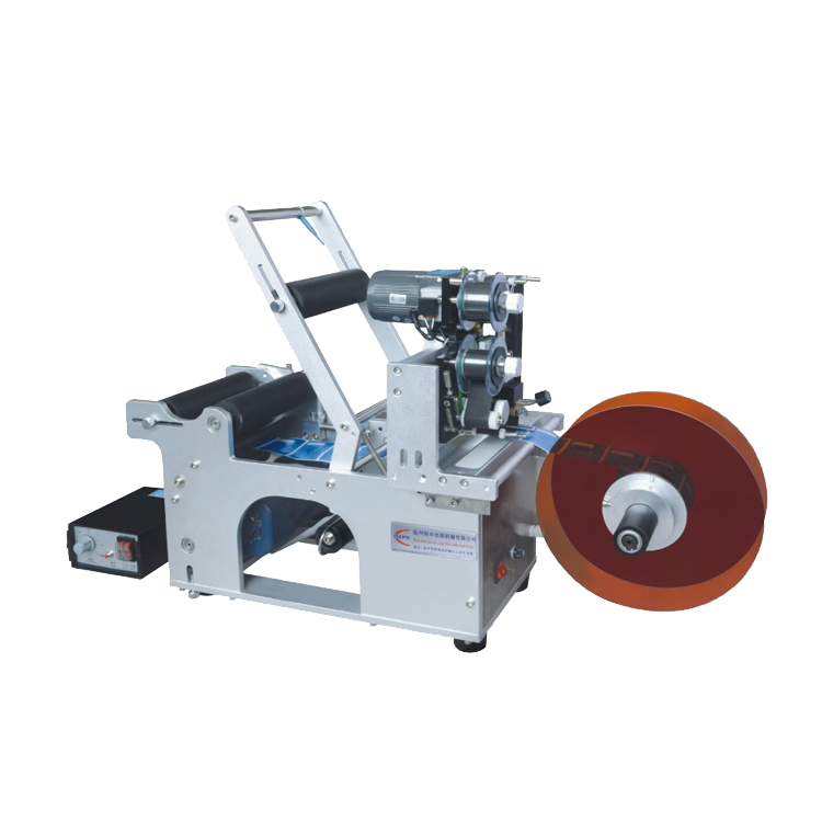 Semi Automatic Manual Small Plastic Glass Jar Can Round Bottle Water Label Sticker Machine