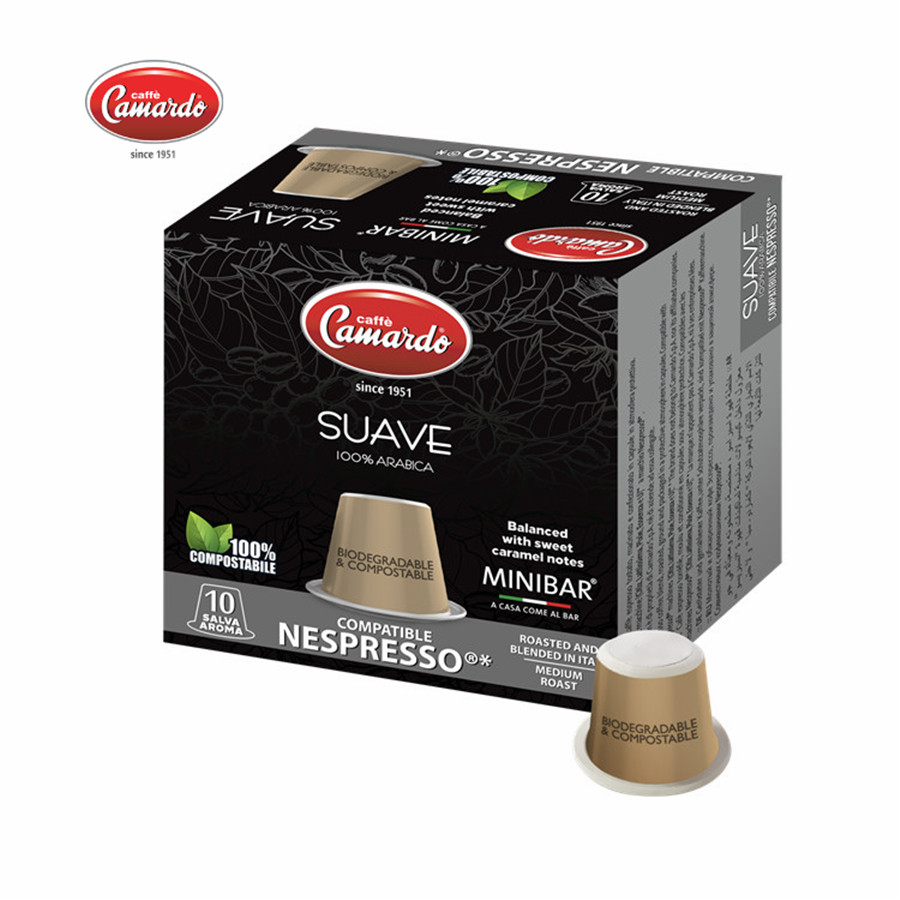 10 Compatible Compostable Coffee Capsules Ground Coffee Capsuless Arabica Compatible Capsule Arabica