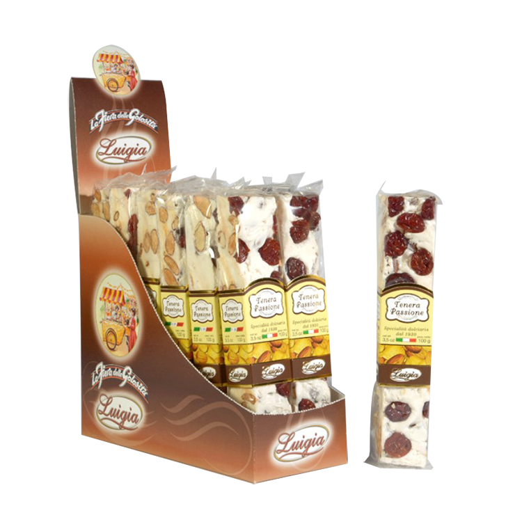 Good Quality Almonds Soft Nougat Italian Cherry Nougat