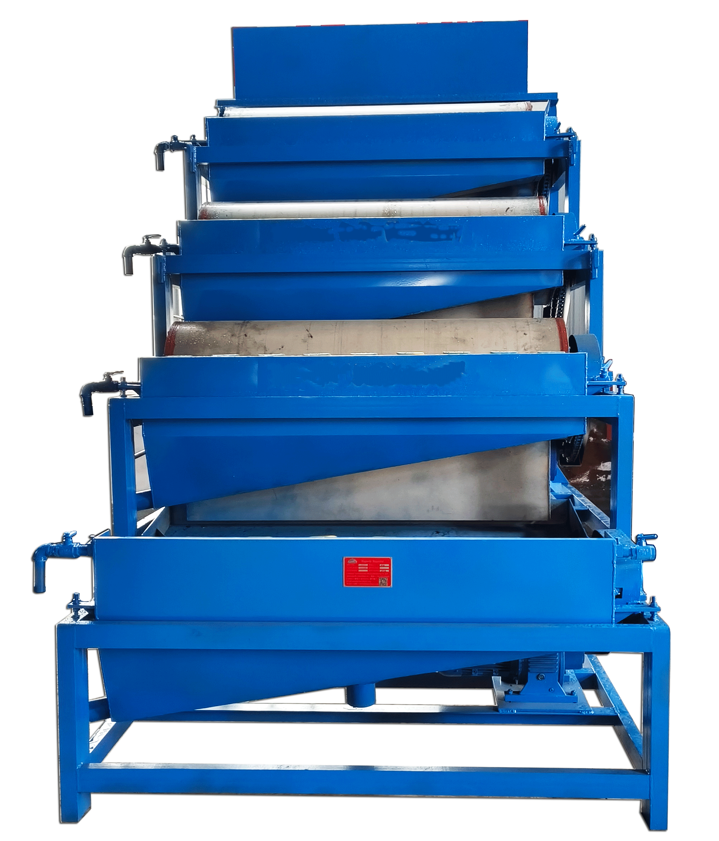 High Power Wet Magnetic Separator for Manganese / Iron / Magnetic Ore
