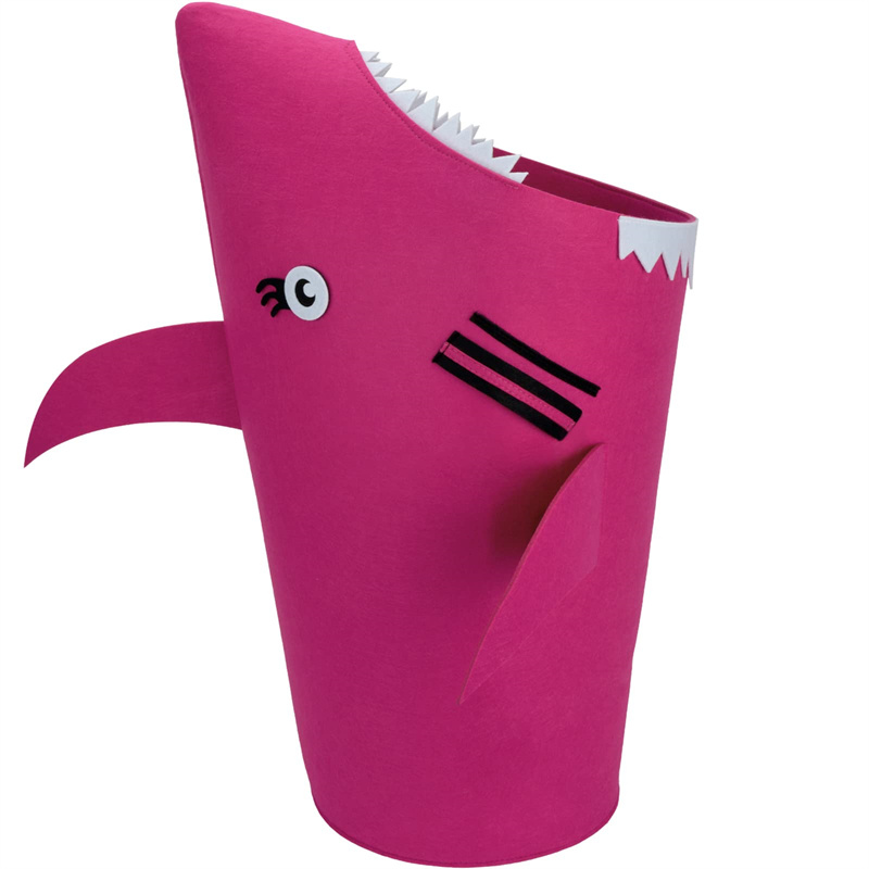 Корзина для белья Shark для детей, корзина для белья для девочек, детская корзина для детской игрушки, корзина для белья из войлока