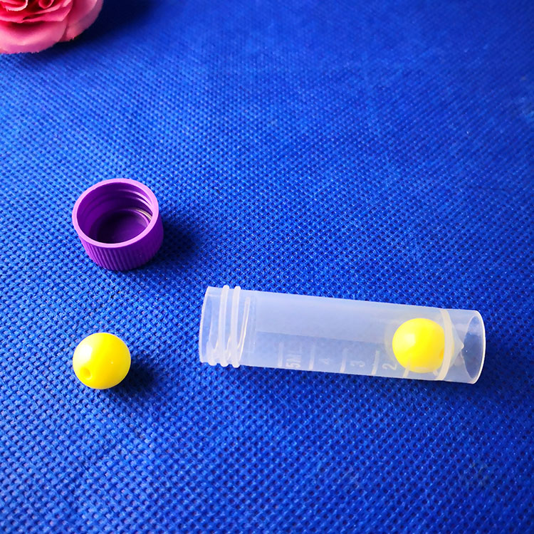 High-quality brand new PP seed sample collection 5ml small preservation tube experimental sub-packing reagent tube