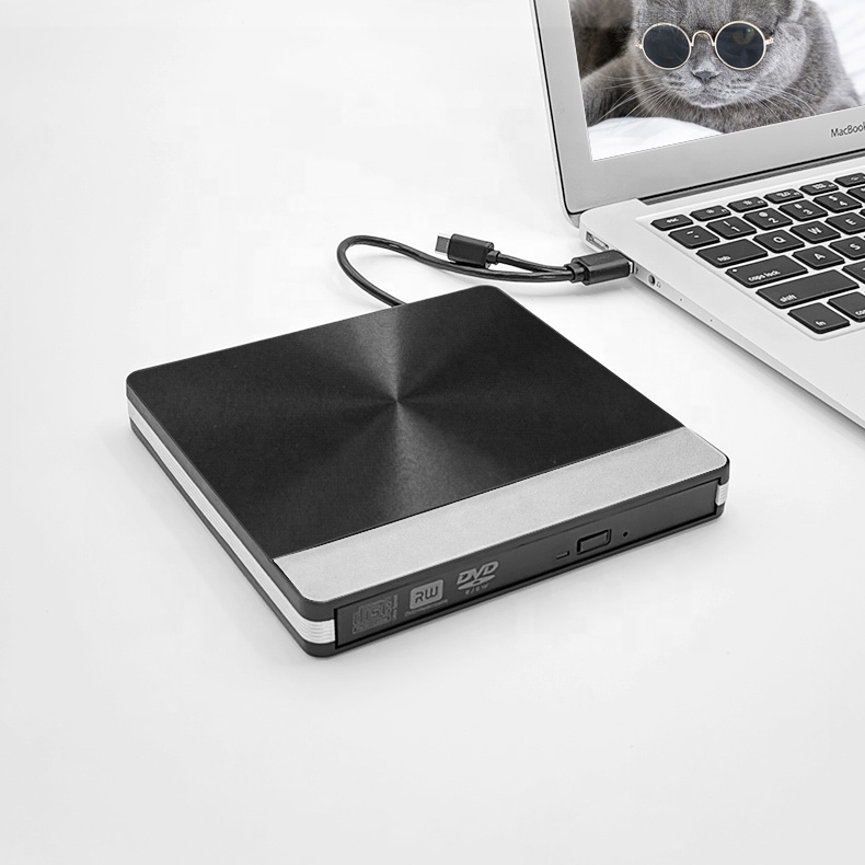 USB 3,0 Тип лотка 12,7 мм Портативный usb внешний CD DVD привод горелка