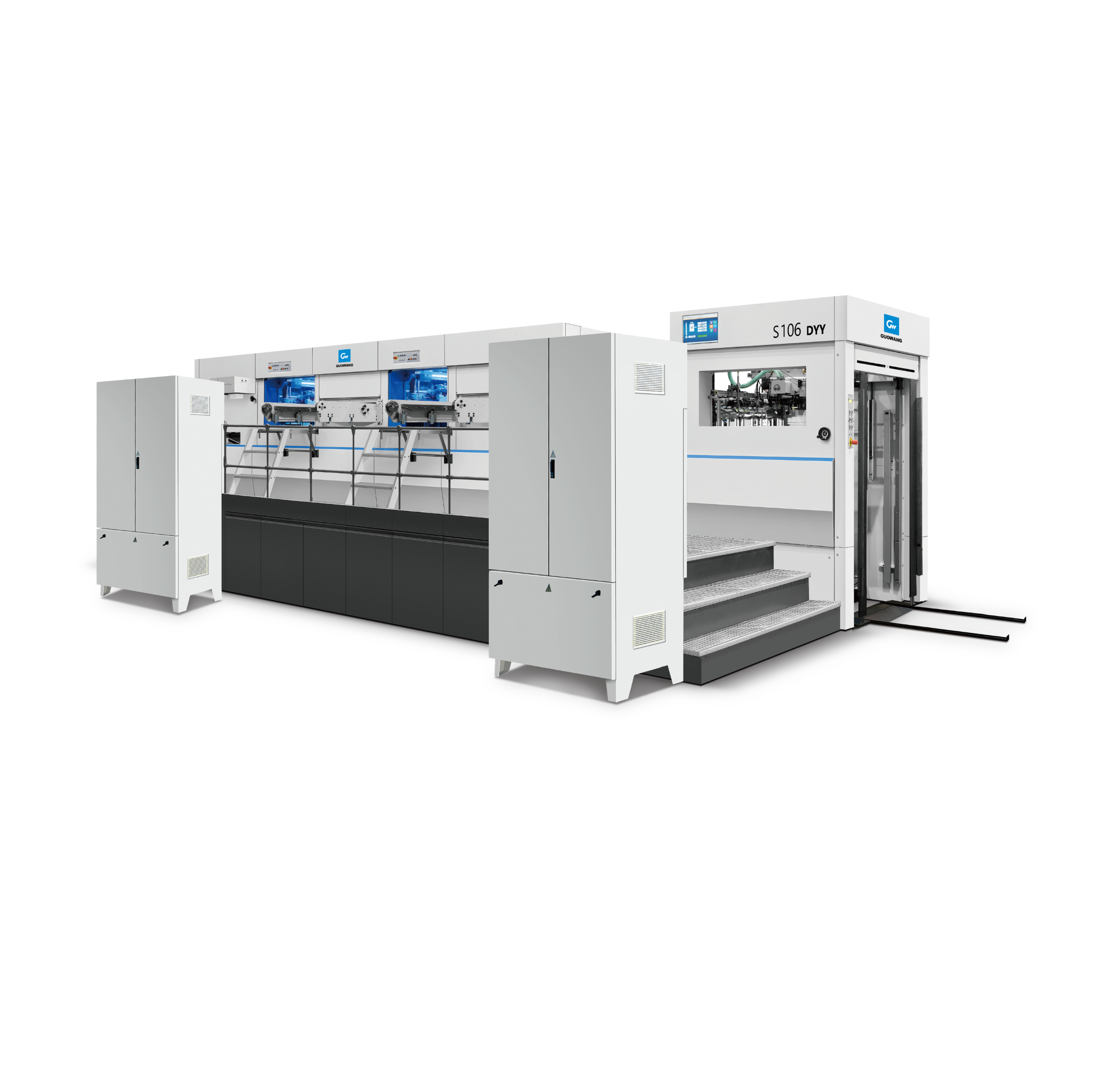 Двойная станция для горячего тиснения фольгой Guowang GW S106YY