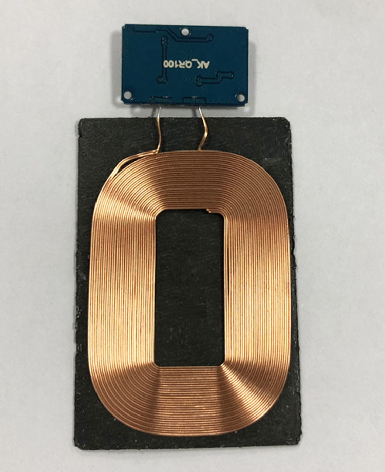 Rohs Qi Стандартный модуль приемника беспроводной зарядки QR200 QR100 PCB с катушкой