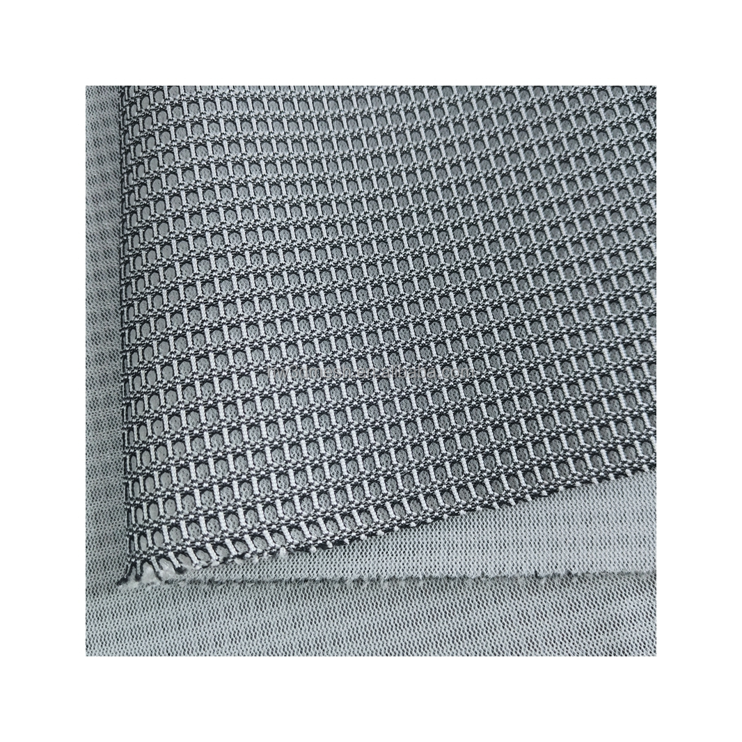100% Polyester Breathable 3D Air Mesh Boy's And Girl's Sport Running Shoes Fabric Sneakers Material